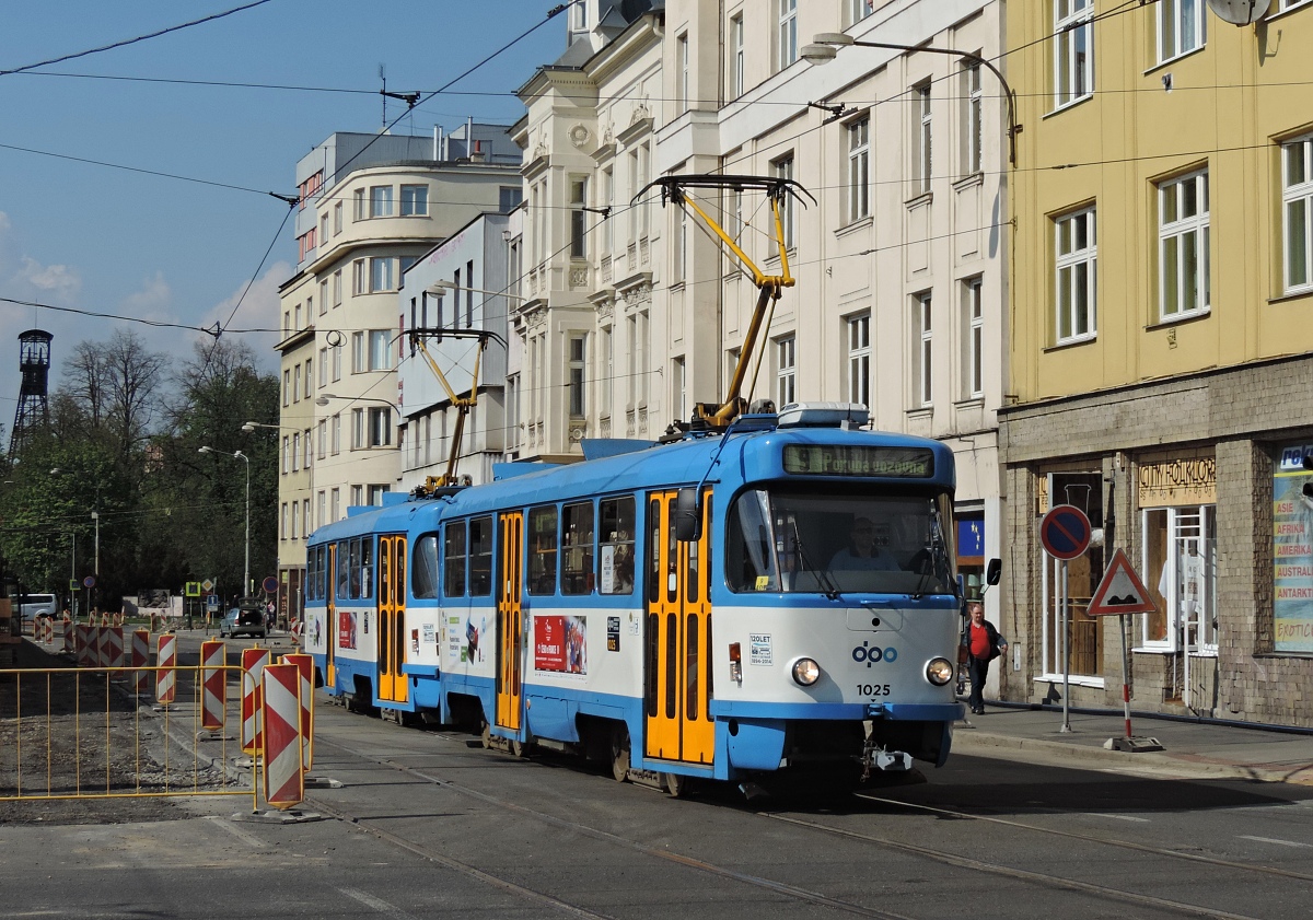 Острава, Tatra T3R.P № 1025