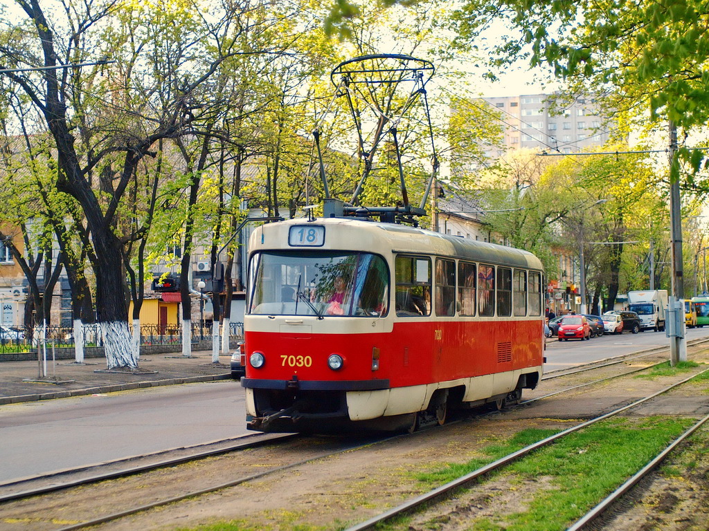Одесса, Tatra T3SUCS № 7030