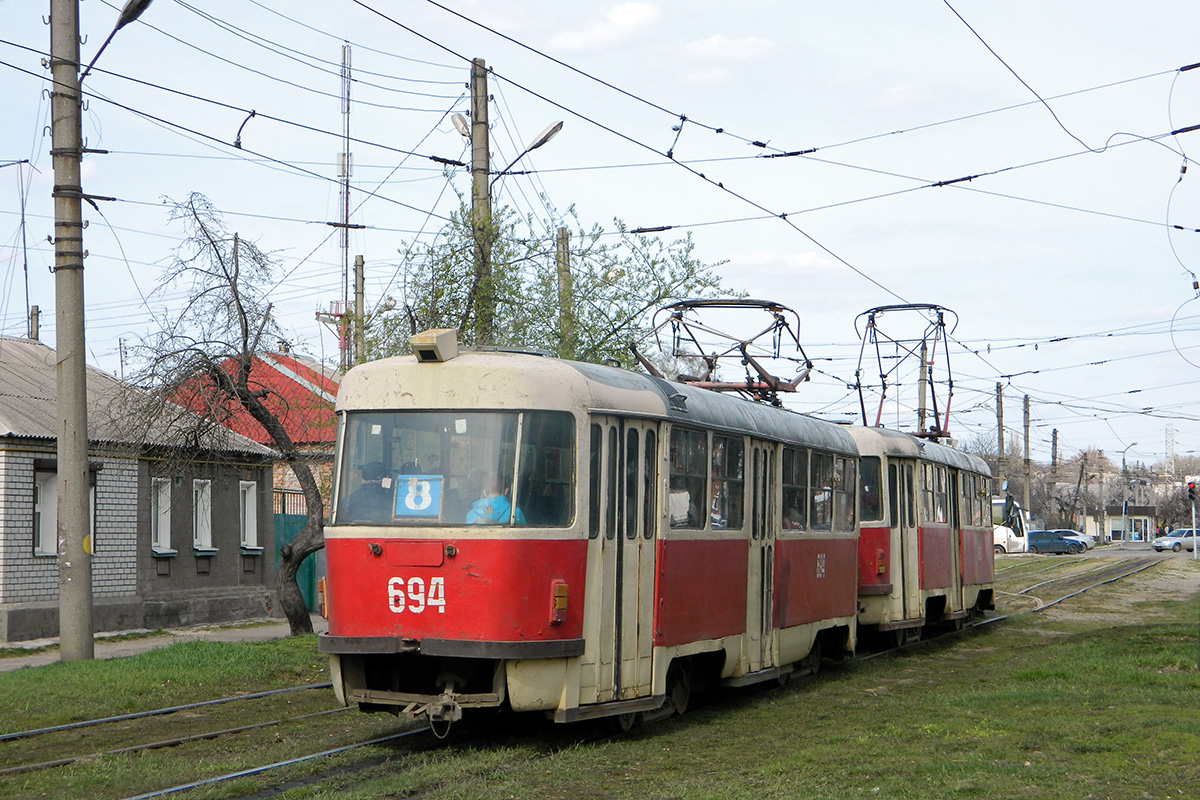 Харьков, Tatra T3SU № 694 Харьков, Tatra T3SU № 694