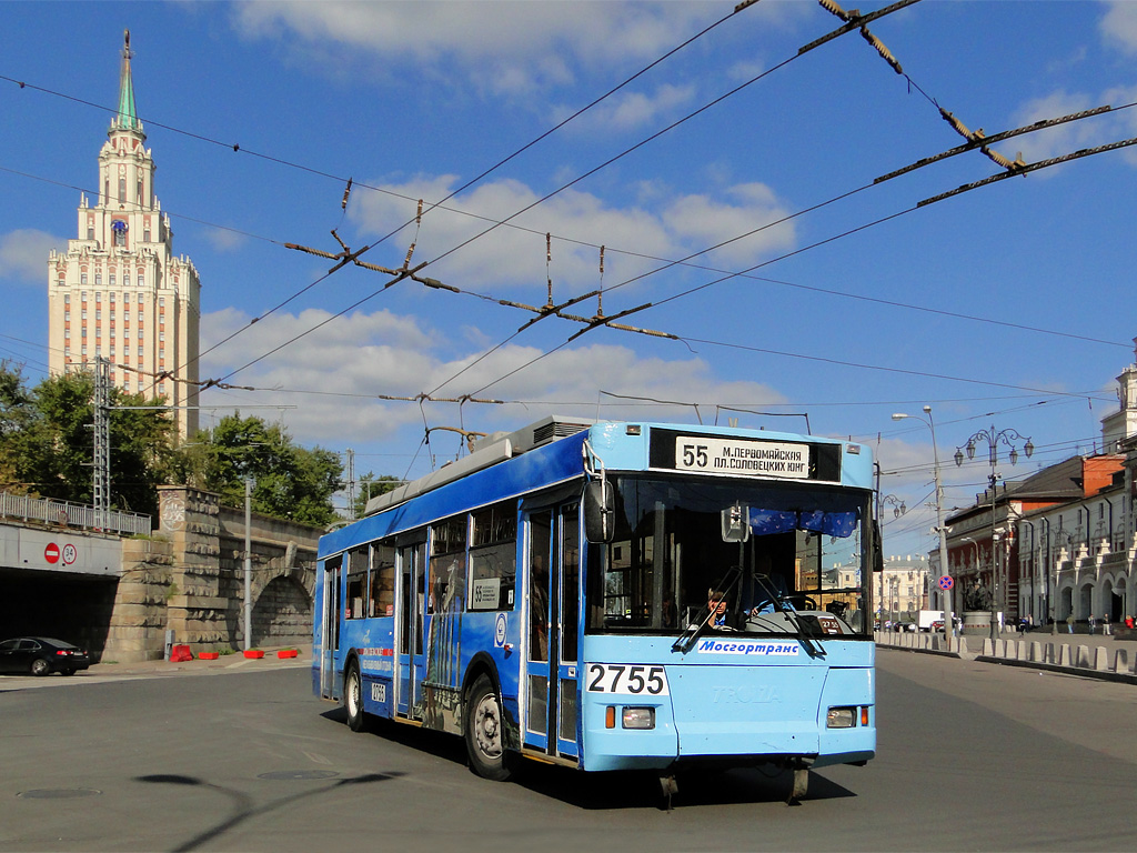 Москва, Тролза-5275.05 «Оптима» № 2755