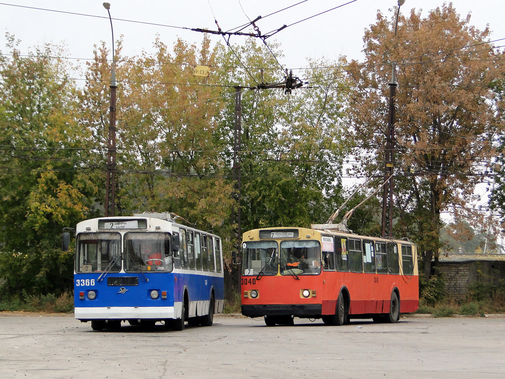 Tolyatti, ZiU-682G-012 [G0A] Nr. 3366; Tolyatti, ZiU-682G [G00] Nr. 3040