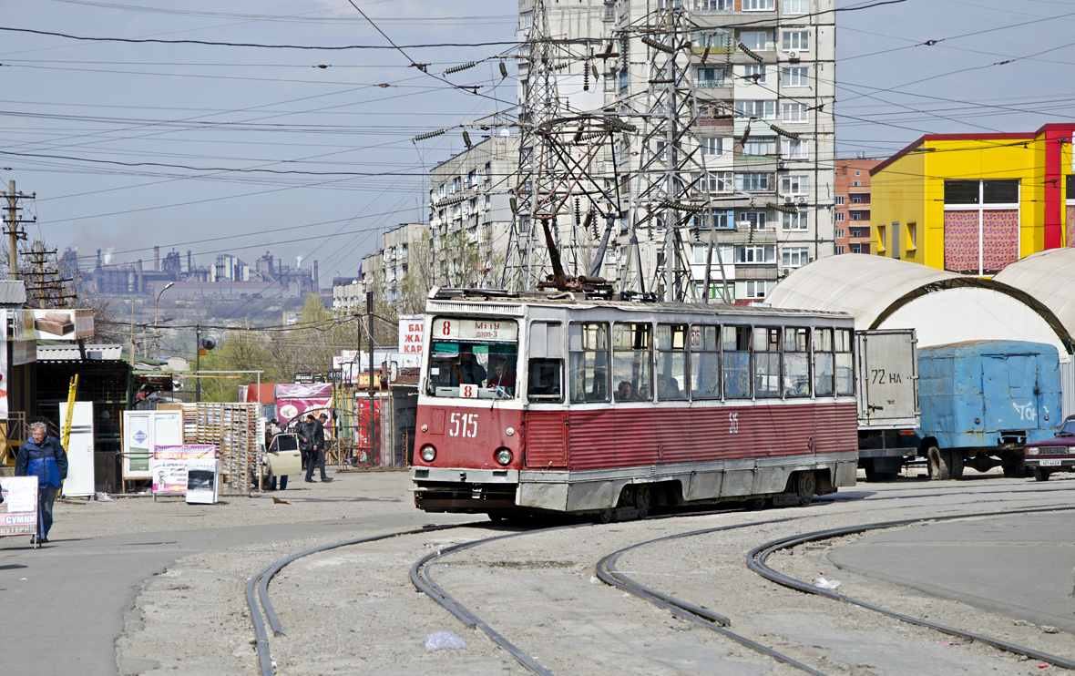 Мариуполь, 71-605 (КТМ-5М3) № 515