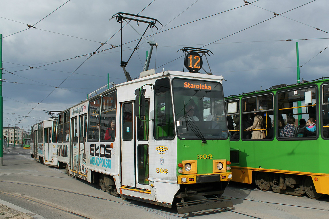 Познань, Konstal 105Na № 302