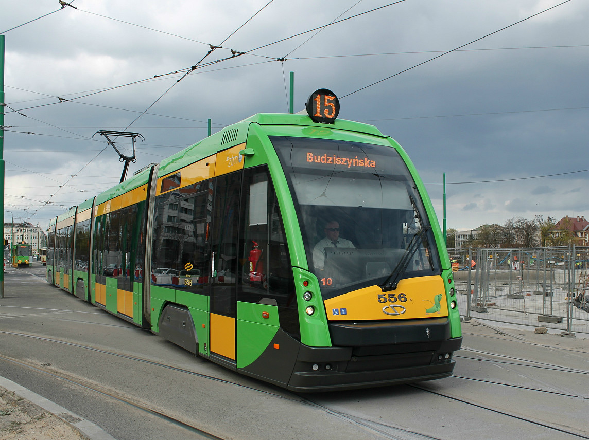 Poznań, Solaris Tramino S105p № 556