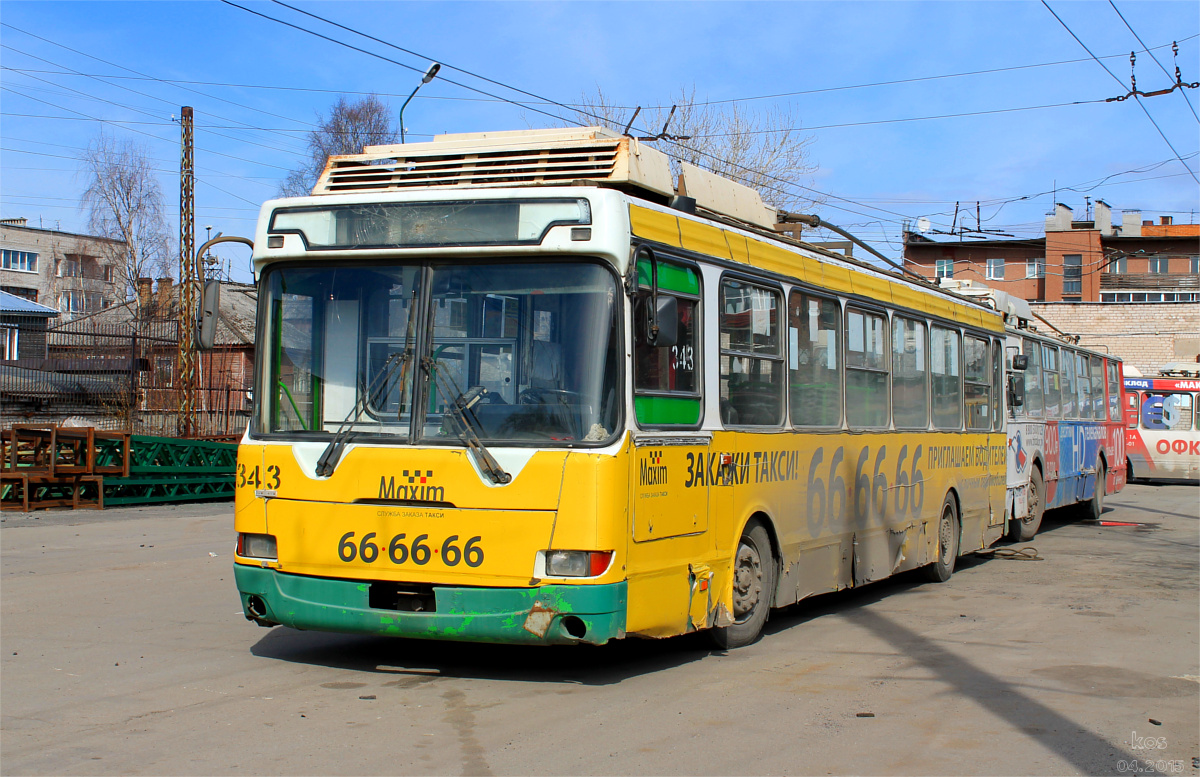 Петрозаводск, ЛиАЗ-5280 (ВЗТМ) № 343