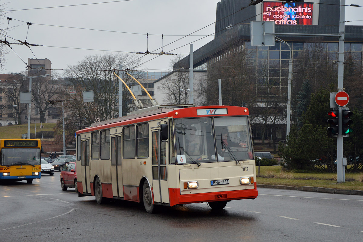 Вильнюс, Škoda 14Tr10/6 № 1112