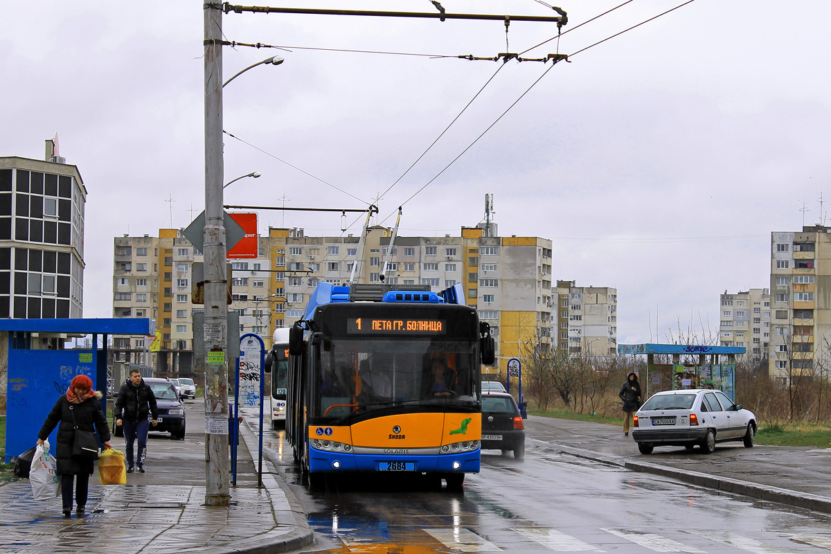 София, Škoda 27Tr Solaris III № 2684