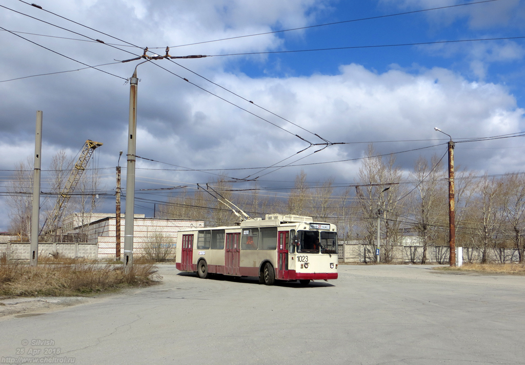 Челябинск, ЗиУ-682Г [Г00] № 1023