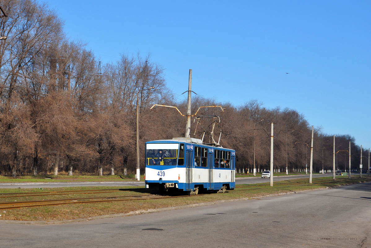 Запорожье, Tatra T6B5SU № 439