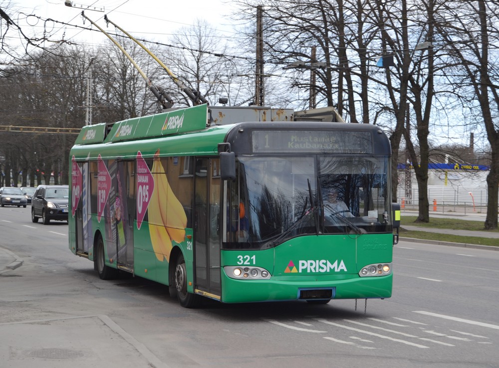 Таллин, Solaris Trollino II 12 Ganz № 321