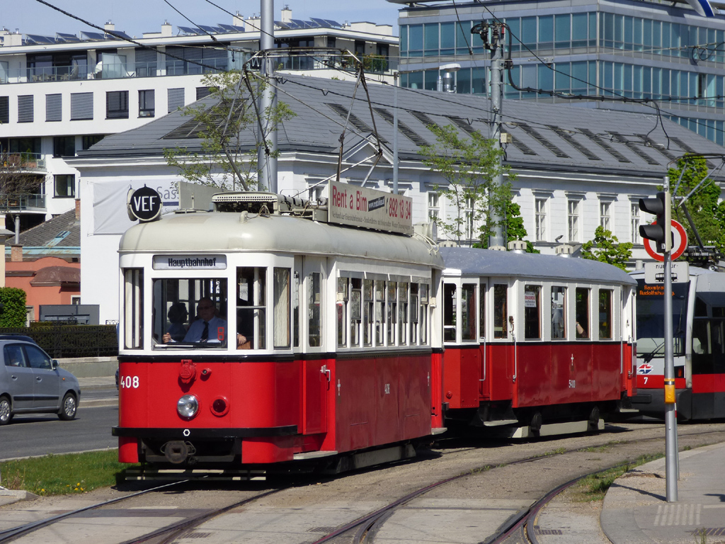Wien, Lohner Type T1 Nr. 408; Wien — Tramwaytag 2015