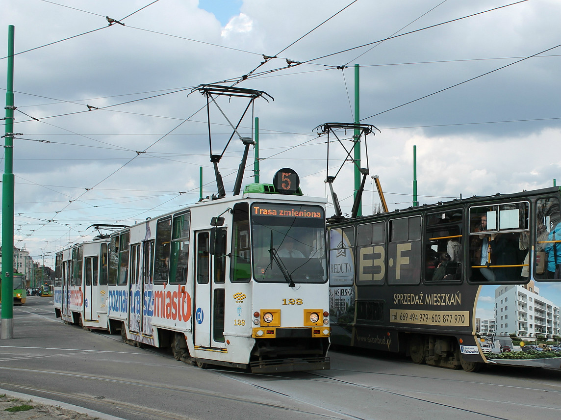 Познань, Konstal 105Na № 128