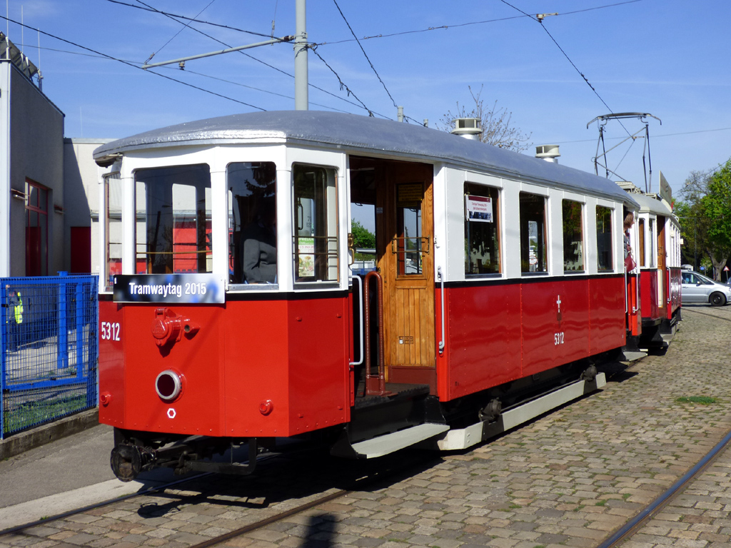 Вена, Simmering Type  m3 № 5312; Вена — Tramwaytag 2015 Вена, Simmering Type  m3 № 5312; Вена — Tramwaytag 2015