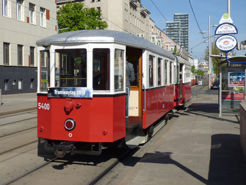 Вена, Graz Type  m3 № 5400; Вена — Tramwaytag 2015