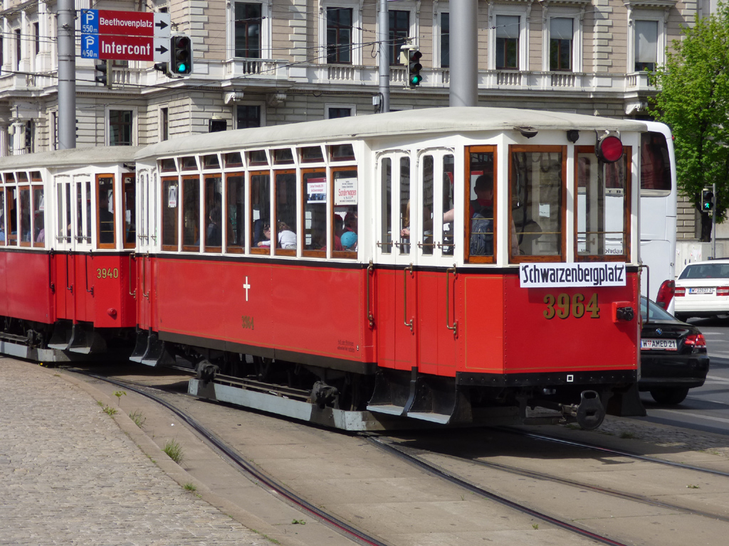 Вена, Simmering Type  k5 № 3964; Вена — Tramwaytag 2015 Вена, Simmering Type  k5 № 3964; Вена — Tramwaytag 2015