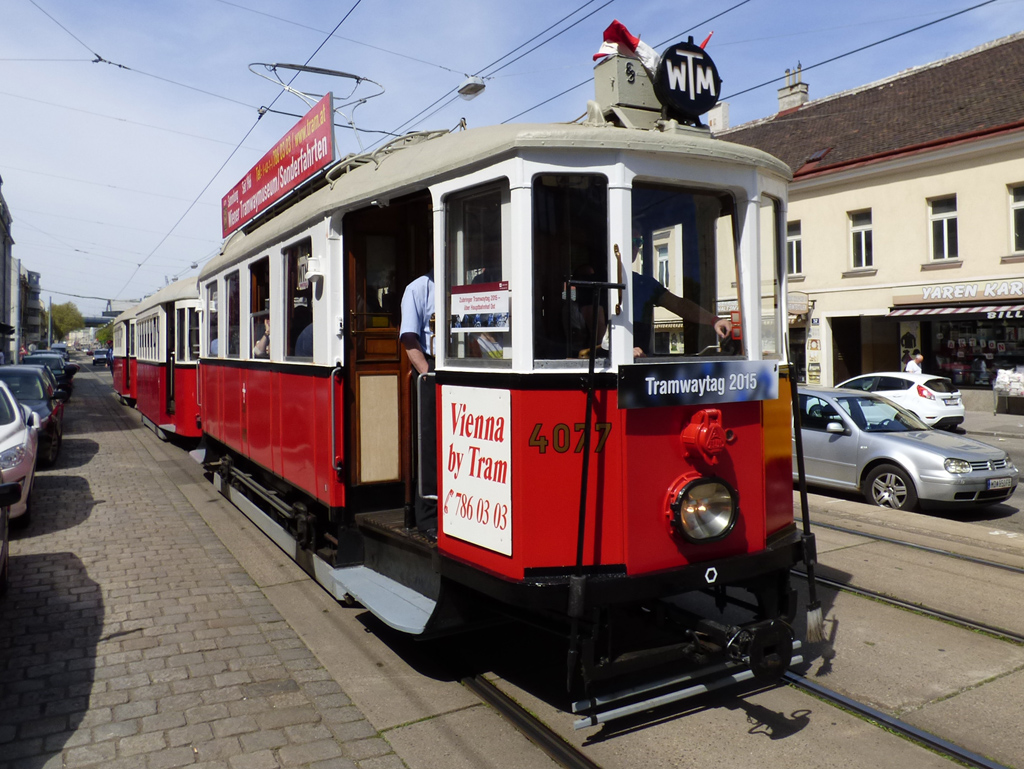 Viena, Lohner Type M nr. 4077; Viena — Tramwaytag 2015