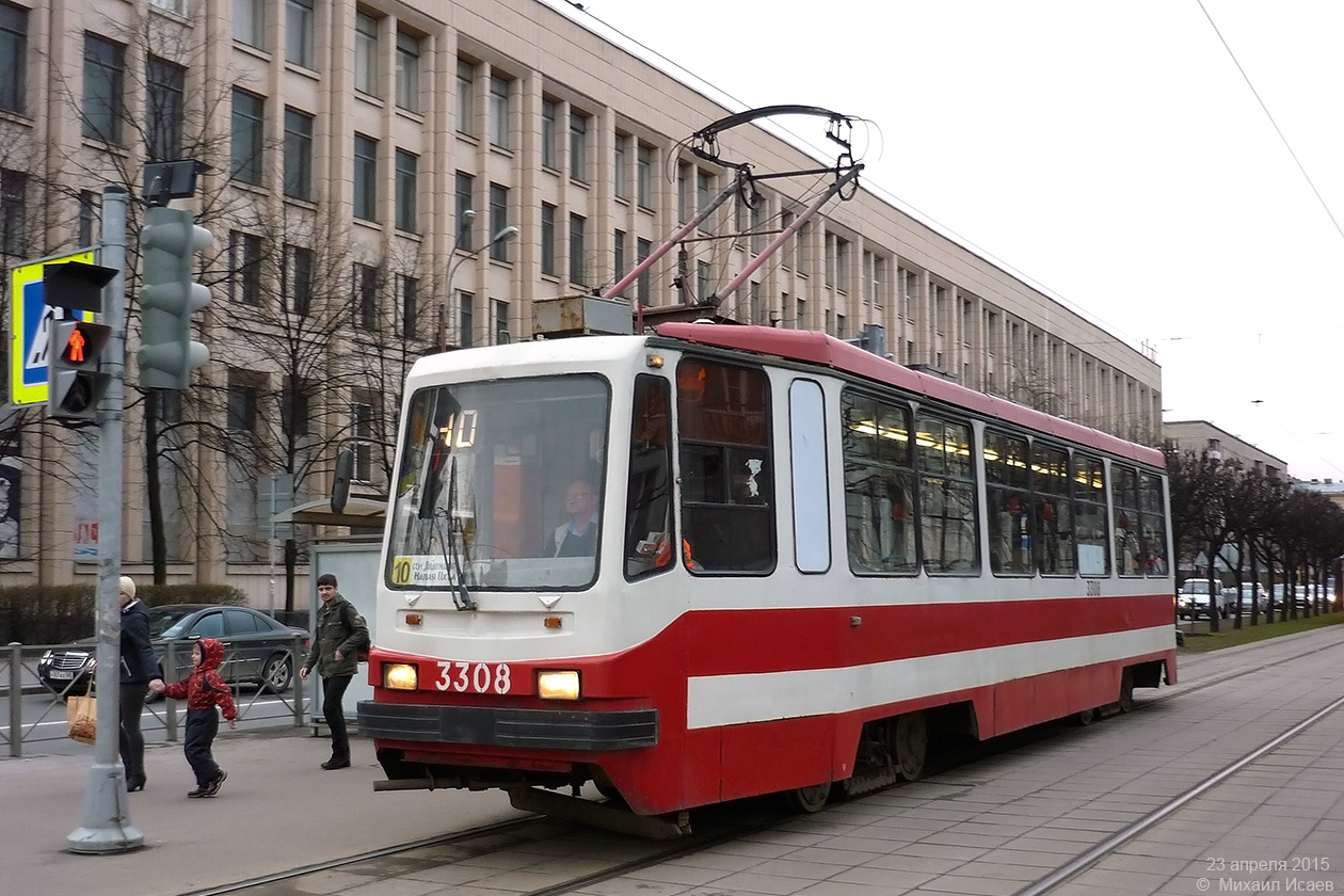 Санкт-Петербург, 71-134А (ЛМ-99АВ) № 3308