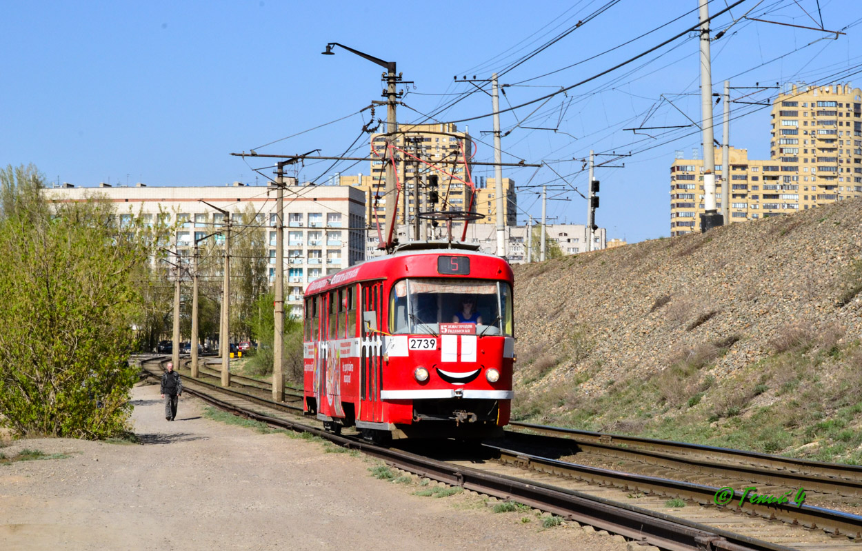 Волгоград, Tatra T3SU № 2739