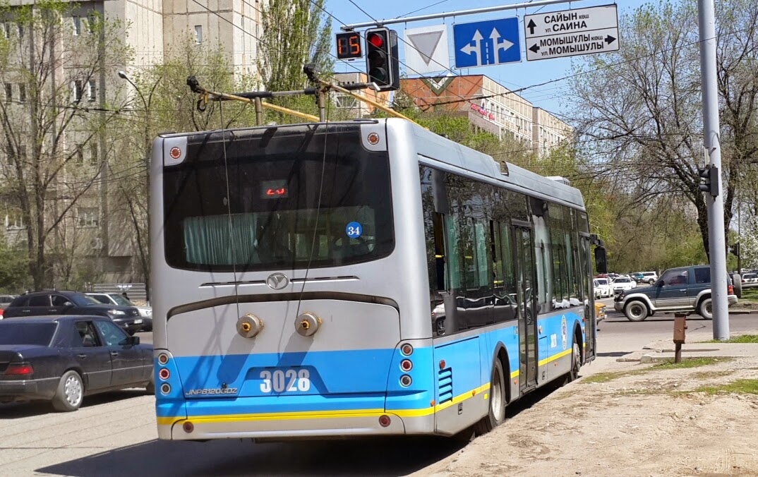 ალმათი, YoungMan JNP6120GDZ (Neoplan Kazakhstan) № 3028