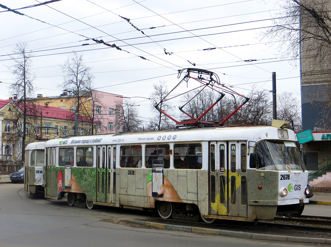 Nizhny Novgorod, Tatra T3SU # 2678 Nizhny Novgorod, Tatra T3SU # 2678