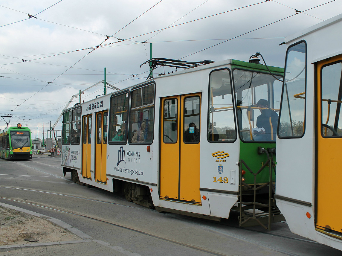 Poznań, Konstal 105NaD № 143