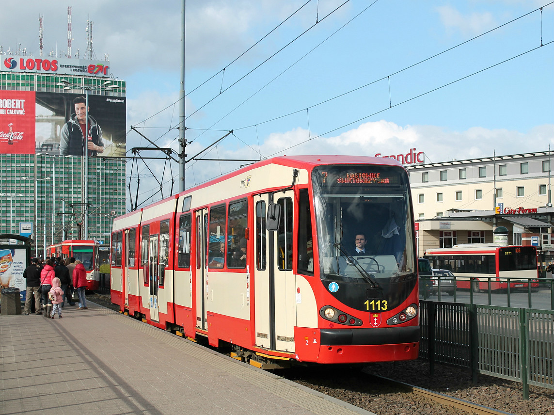 Гданьск, Duewag N8C-MF 01 № 1113