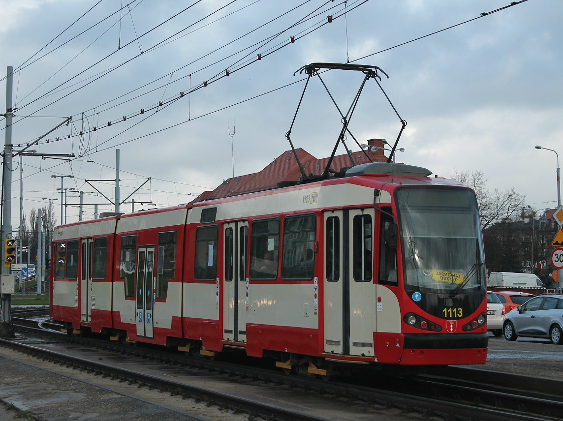Гданьск, Duewag N8C-MF 01 № 1113