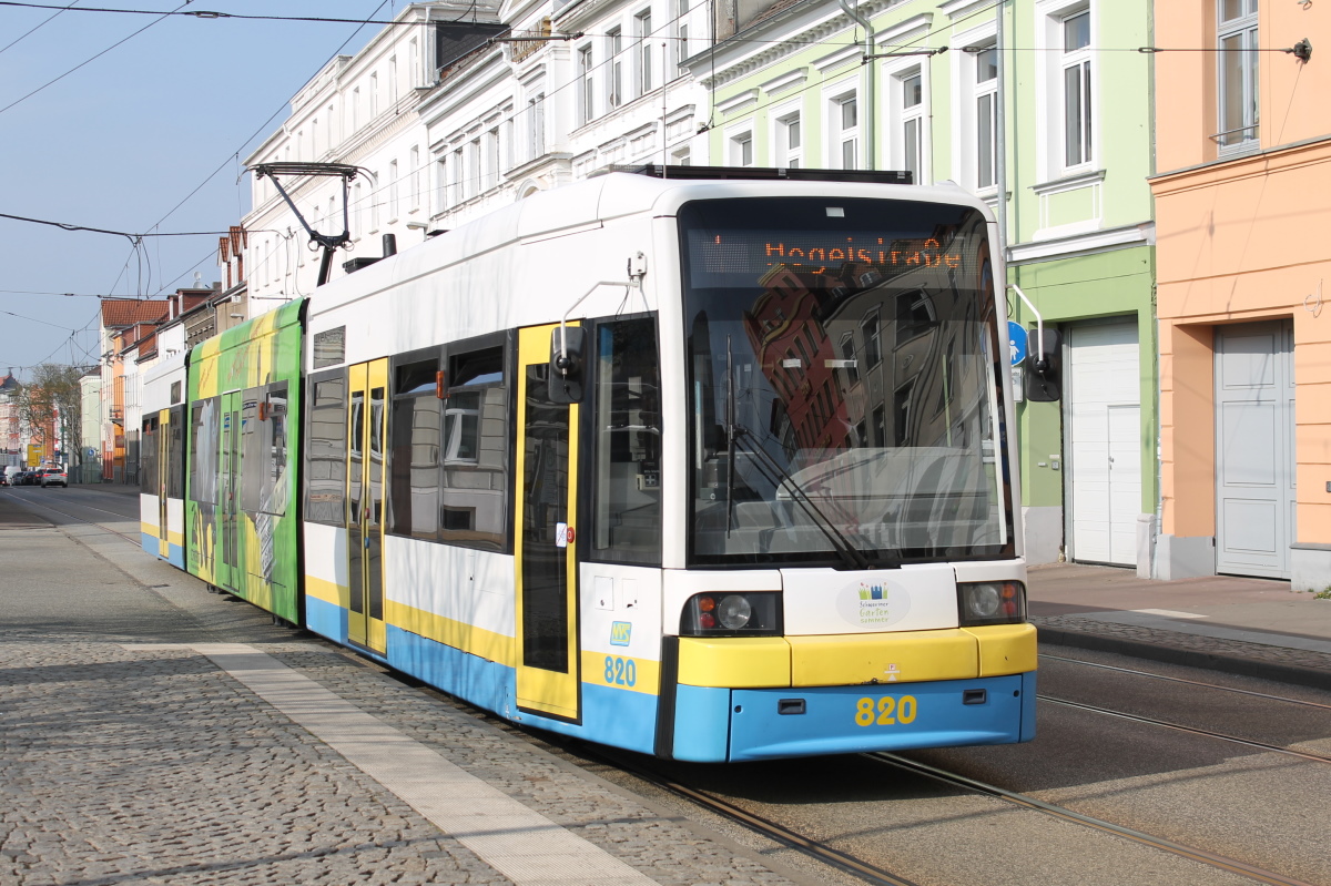 Schwerin, Bombardier SN2001 Nr 820 Schwerin, Bombardier SN2001 Nr 820