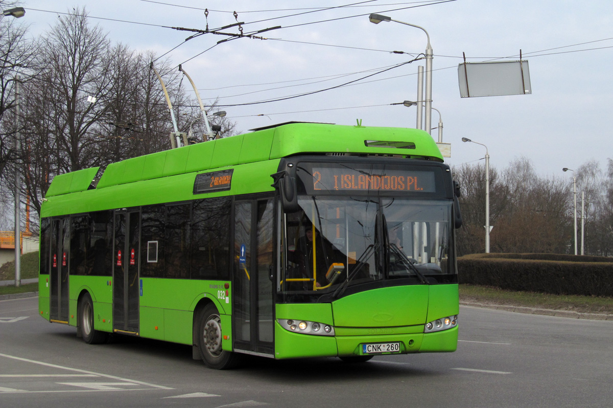 Каунас, Solaris Trollino III 12 AC № 032