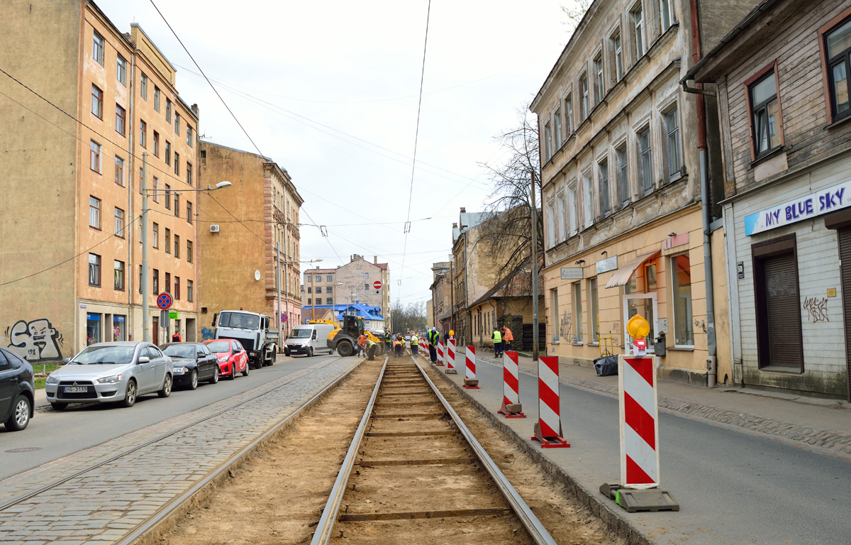 Rīga — Tramway Lines and Infrastructure