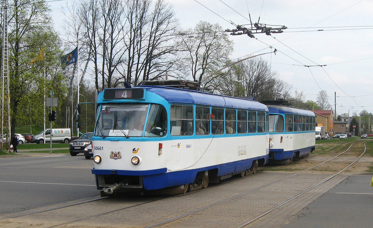 Рига, Tatra T3A № 50661