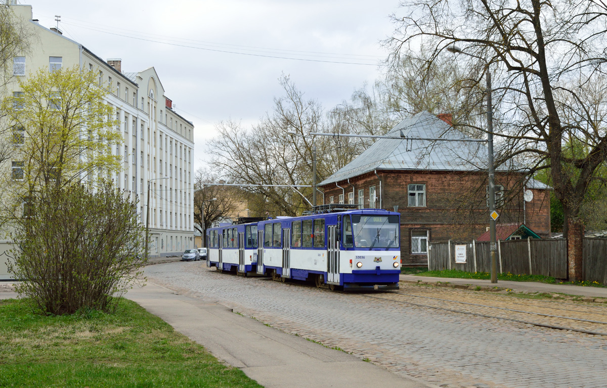 Рига, Tatra T6B5SU № 32036