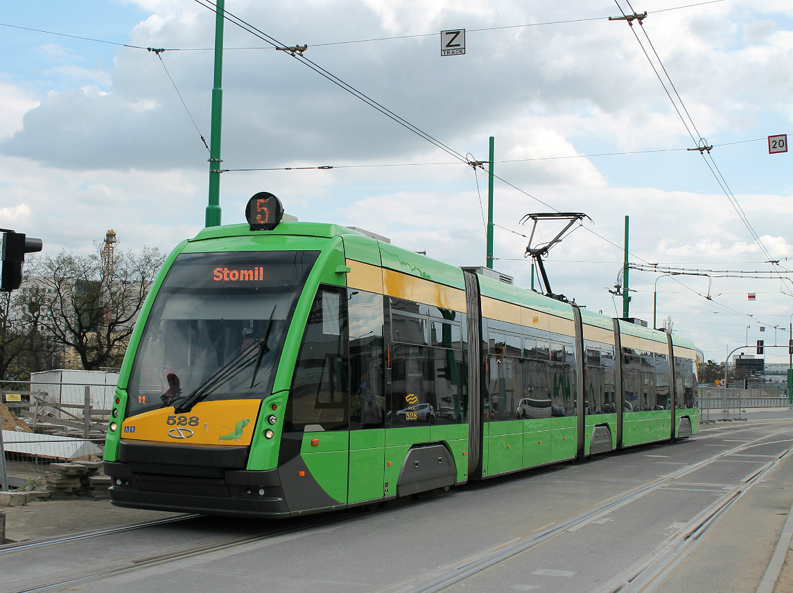 Познань, Solaris Tramino S105p № 528