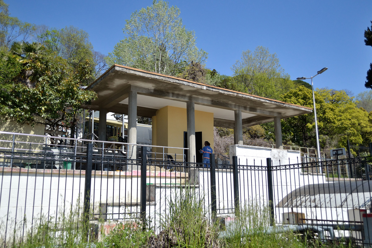Sočis — Funicular of the Sochinsky Sanatorium