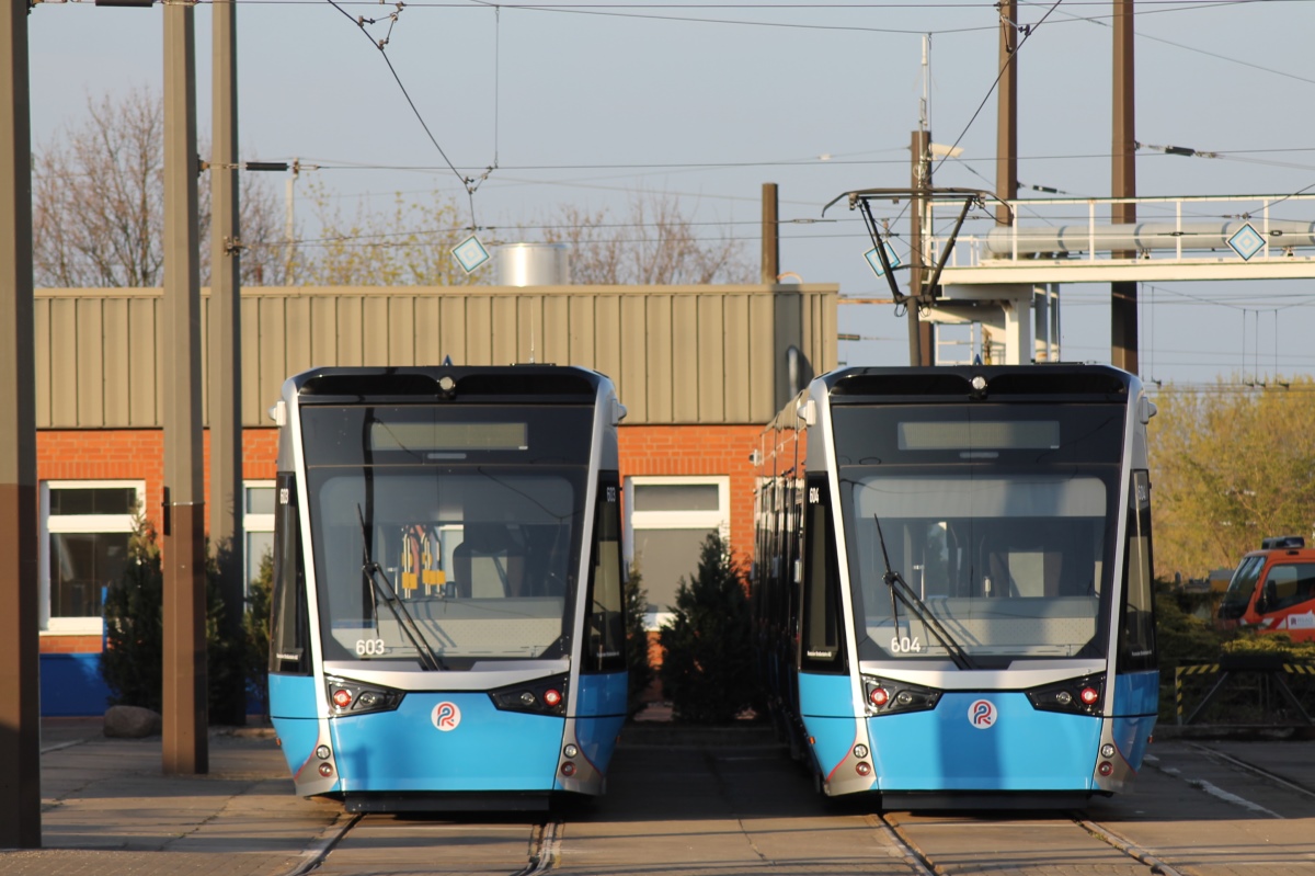 Росток, Vossloh 6N2 № 603; Росток, Vossloh 6N2 № 604