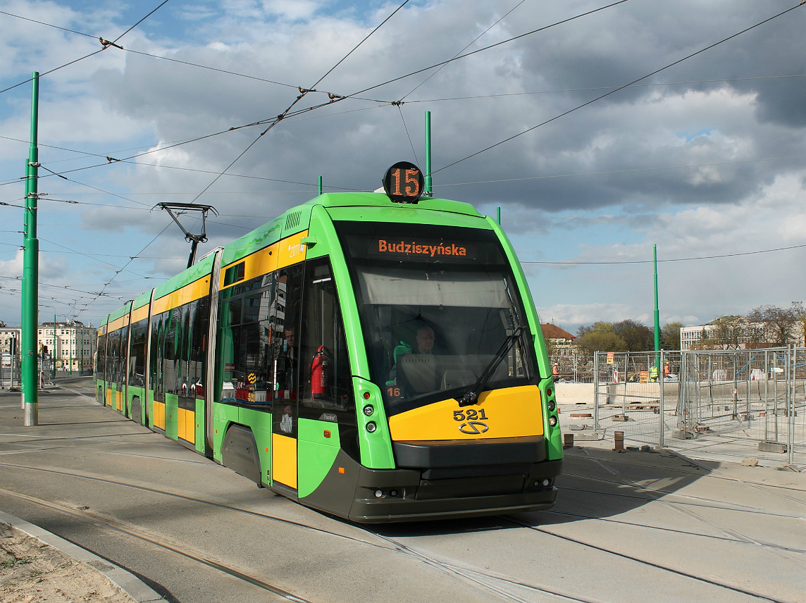 Познань, Solaris Tramino S105p № 521