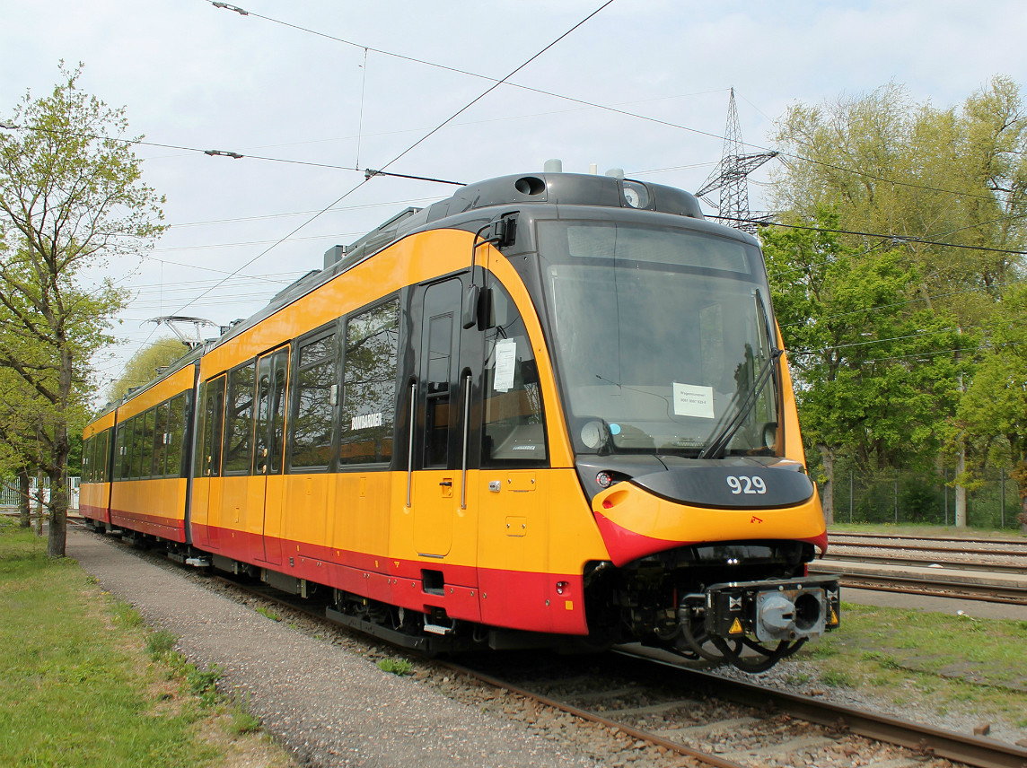 Karlsruhe, Bombardier ET2010 № 929