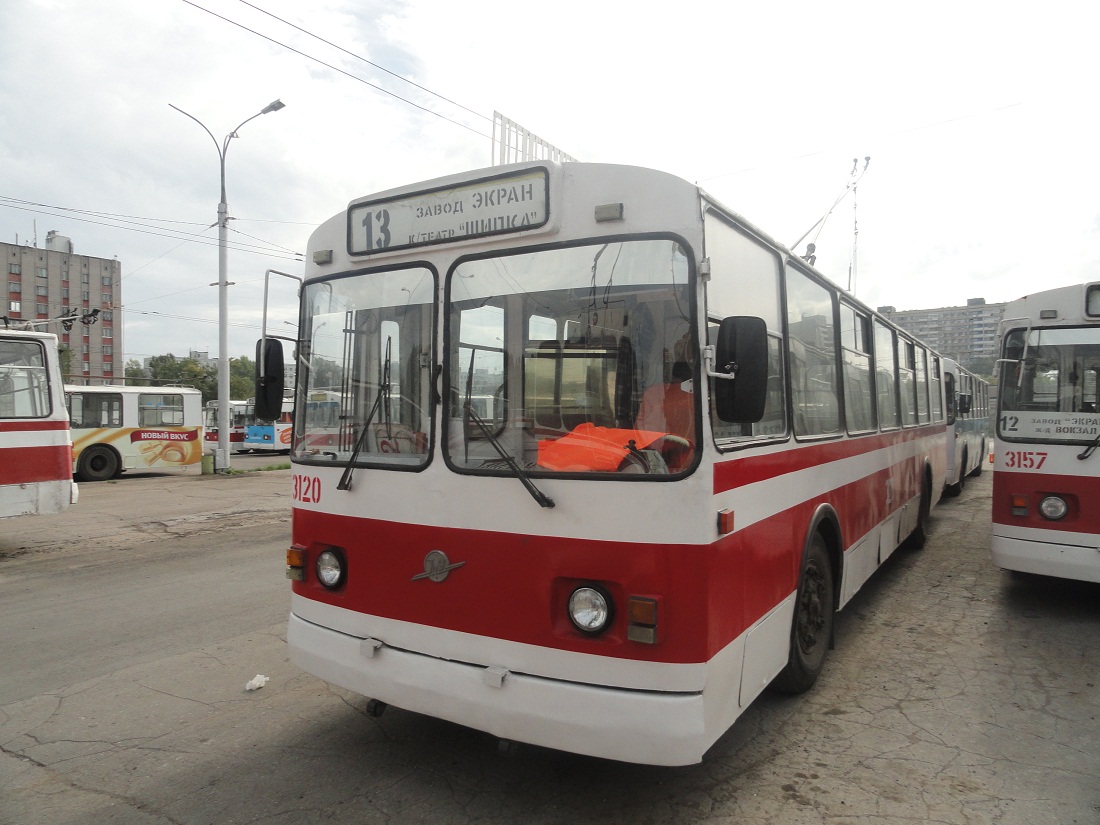 Самара, ЗиУ-682В-012 [В0А] № 3120; Самара — Троллейбусное депо № 3