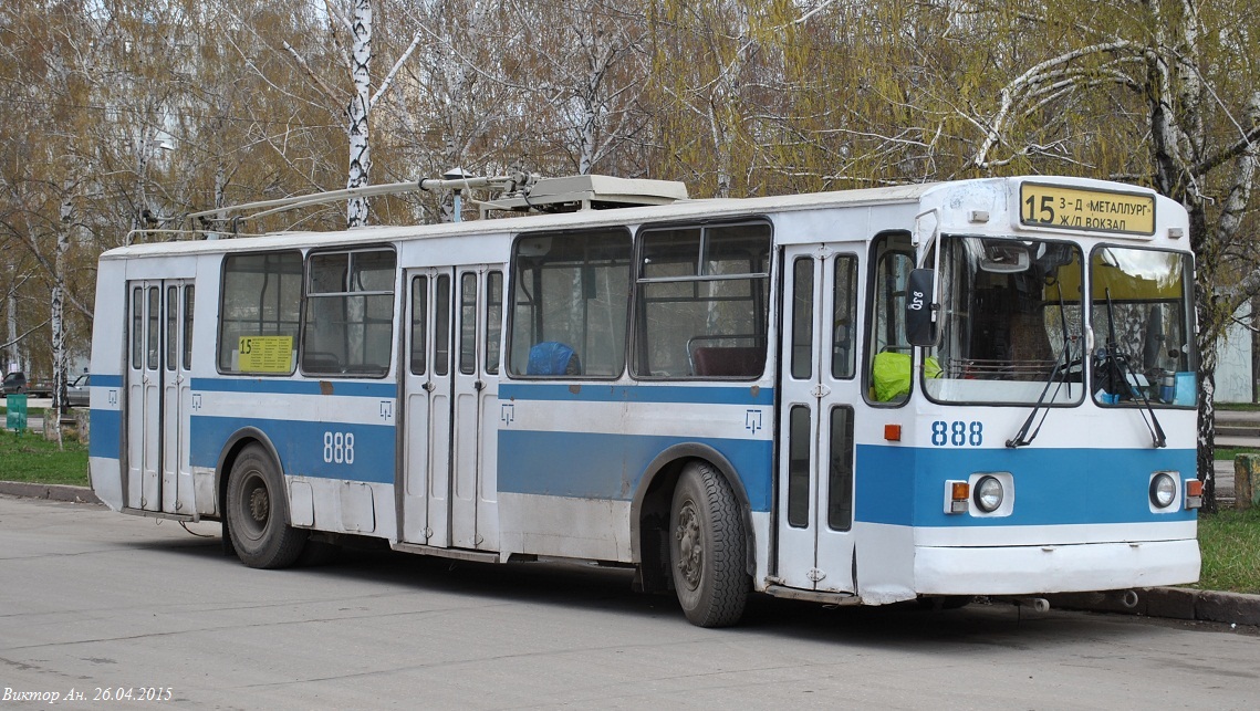 Самара, ЗиУ-682Г [Г00] № 888; Самара — Конечные станции и кольца (троллейбус)