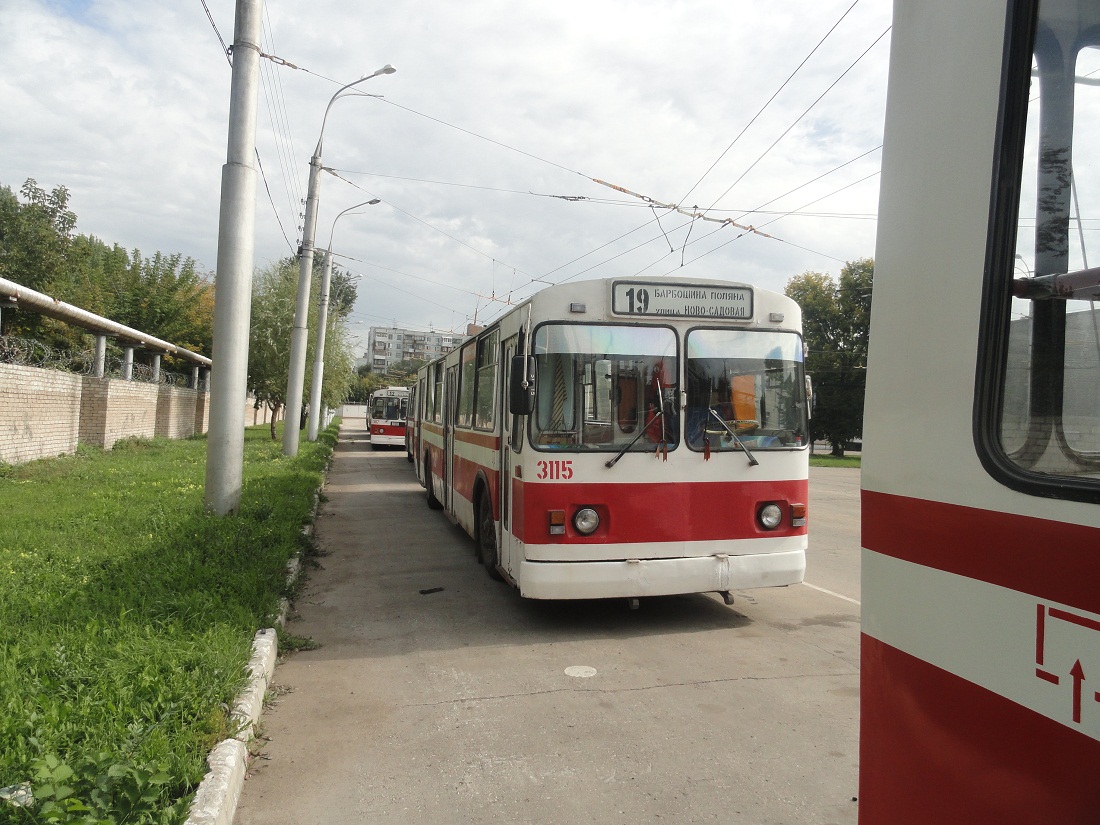 Самара, ЗиУ-682В-012 [В0А] № 3115; Самара — Троллейбусное депо № 3