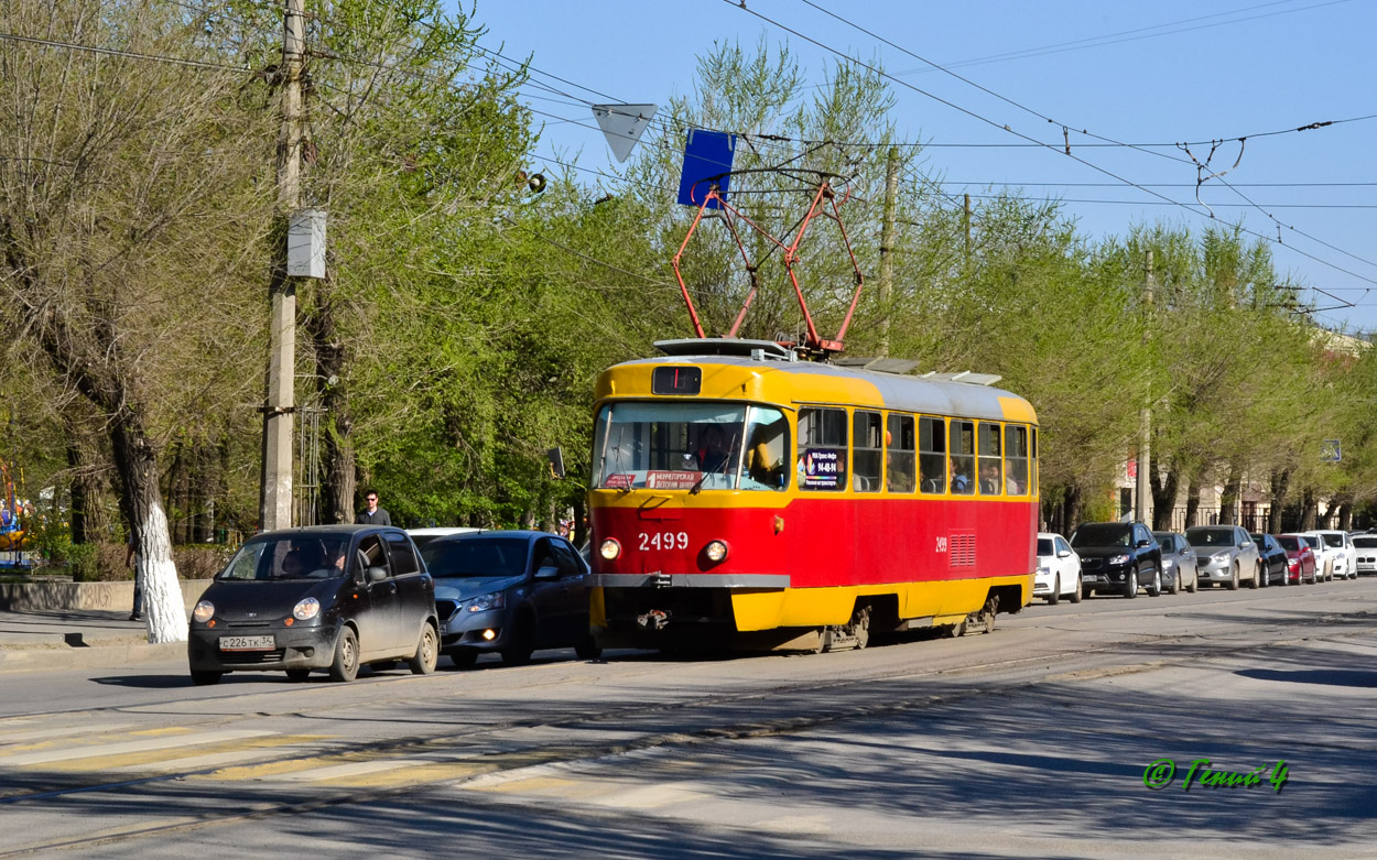 Volgograd, Tatra T3SU (2-door) № 2499