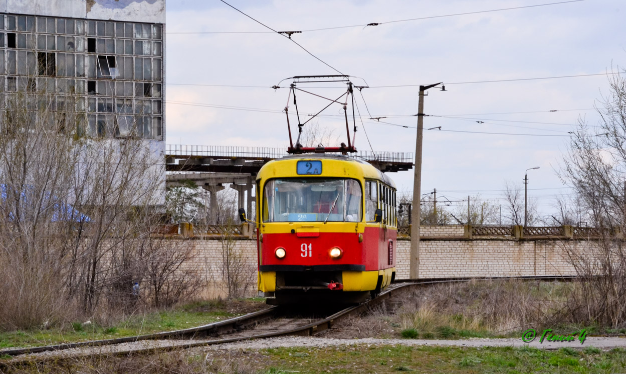 Volžski, Tatra T3SU № 91