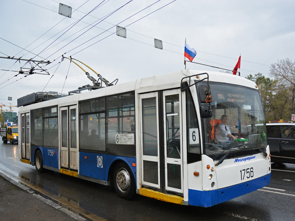 Москва, Тролза-5265.00 «Мегаполис» № 1756