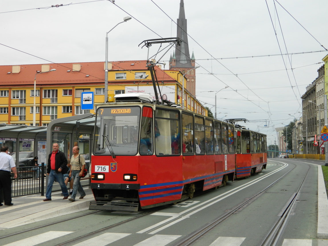 Щецин, Konstal 105Na № 716