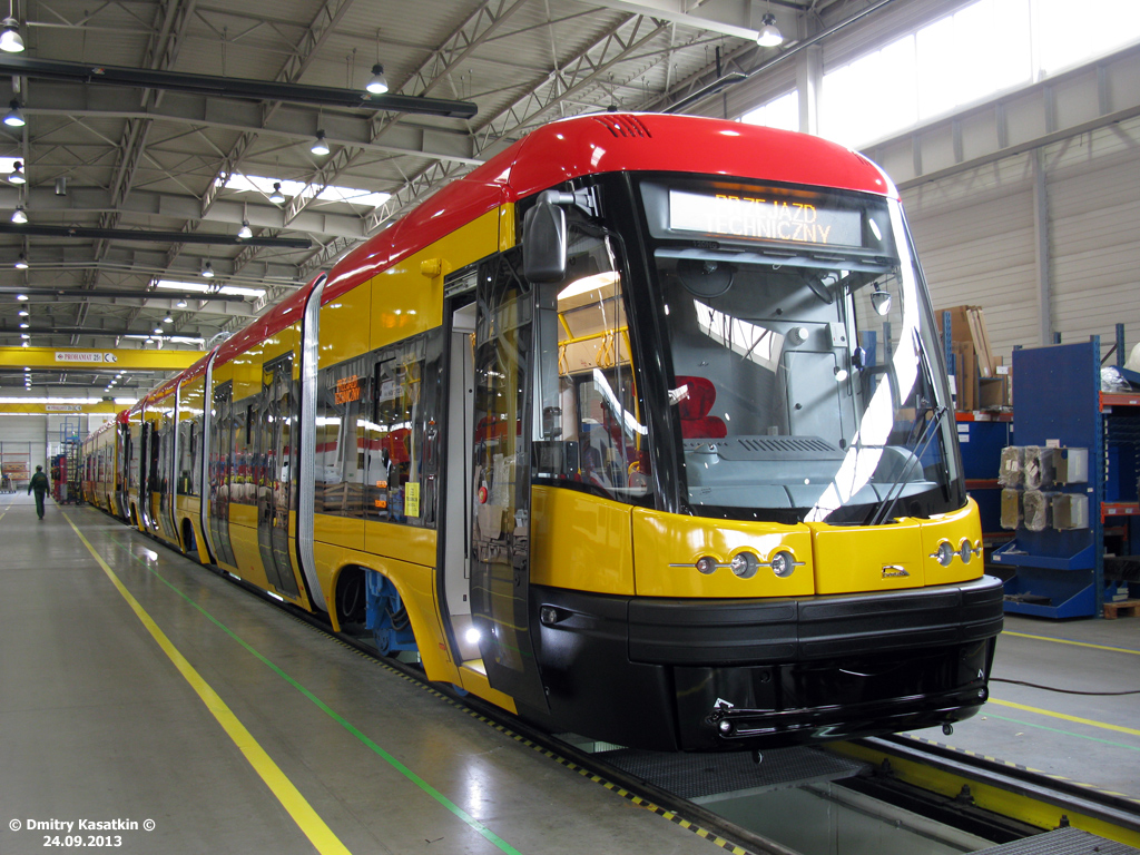 Варшава, PESA Swing 120Na № 3291; Быдгощ — Завод PESA Bydgoszcz