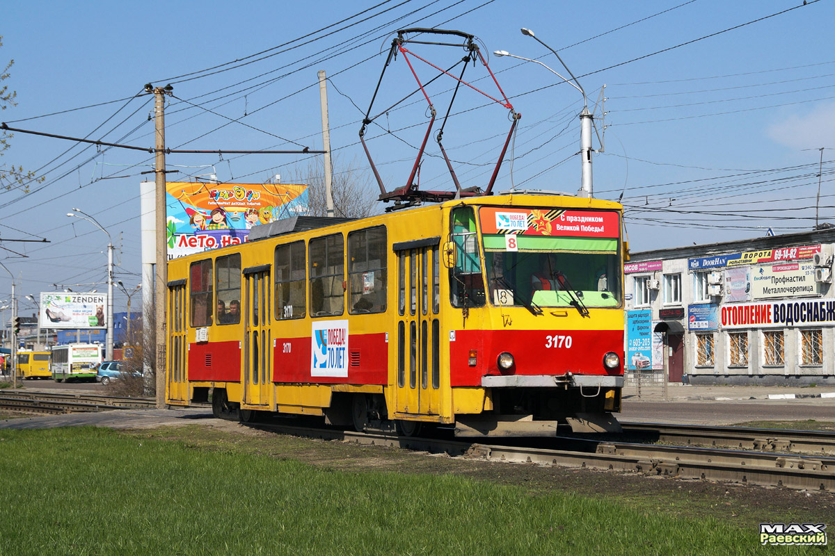 Барнаул, Tatra T6B5SU № 3170