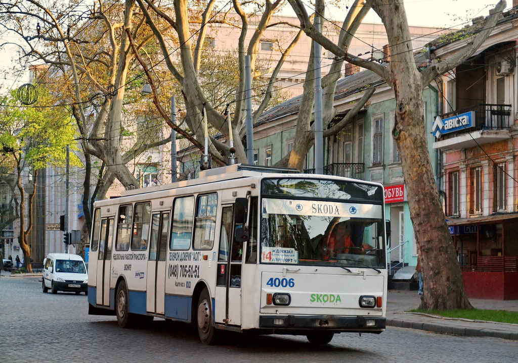 Odesa, Škoda 14Tr17/6M Nr. 4006
