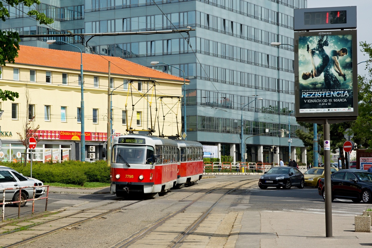 Братислава, Tatra T3P № 7795