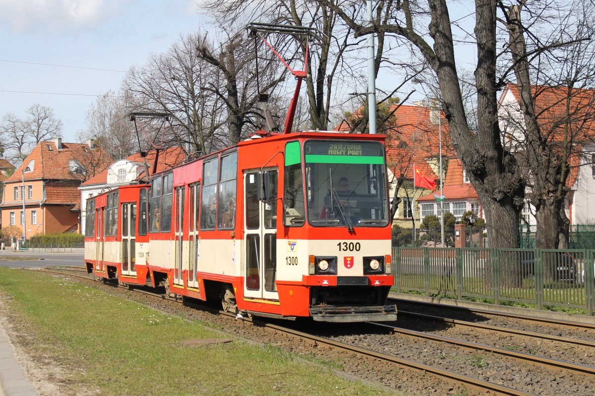 Гданьск, Konstal 105Nch № 1300