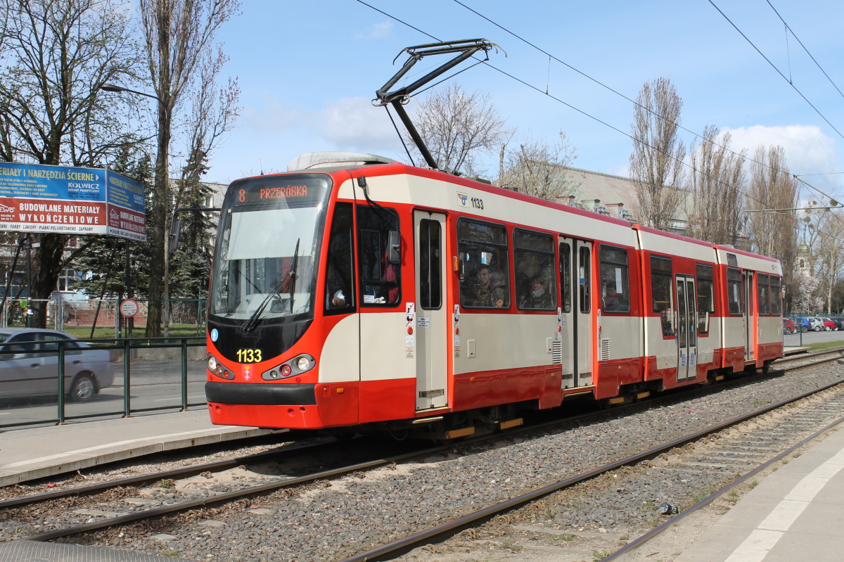 Гданьск, Duewag N8C-MF 01 № 1133
